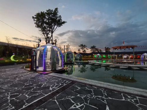 Coastal restaurant dome project in Spain